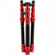 Штатив MeFOTO Backpacker S Aluminum - Red (BPSARED) с моноподом